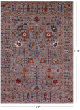 Peshawar Handmade Wool Rug - 5' 7" X 7' 10" - Golden Nile