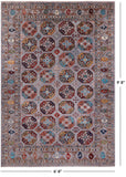 Grey Turkish Oushak Handmade Wool Rug - 9' 3" X 11' 10" - Golden Nile