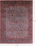 Persian Fine Serapi Handmade Wool Rug - 8' 10" X 11' 11" - Golden Nile