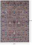 Peshawar Hand Knotted Wool Rug - 6' 8" X 10' 0" - Golden Nile