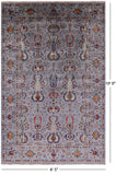Peshawar Hand Knotted Wool Rug - 6' 5" X 10' 0" - Golden Nile