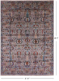 Peshawar Handmade Wool Rug - 5' 11" X 8' 1" - Golden Nile
