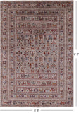 Persian Gabbeh Hand Knotted Wool Rug - 6' 9" X 9' 7" - Golden Nile