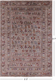 Persian Gabbeh Hand Knotted Wool Rug - 6' 9" X 9' 7" - Golden Nile
