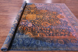 Serapi Full Pile Overdyed Hand Knotted Wool Rug - 8' 11" X 11' 10" - Golden Nile