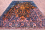 Serapi Full Pile Overdyed Hand Knotted Wool Rug - 8' 11" X 11' 10" - Golden Nile