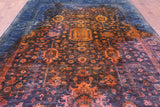 Serapi Full Pile Overdyed Hand Knotted Wool Rug - 8' 11" X 11' 10" - Golden Nile