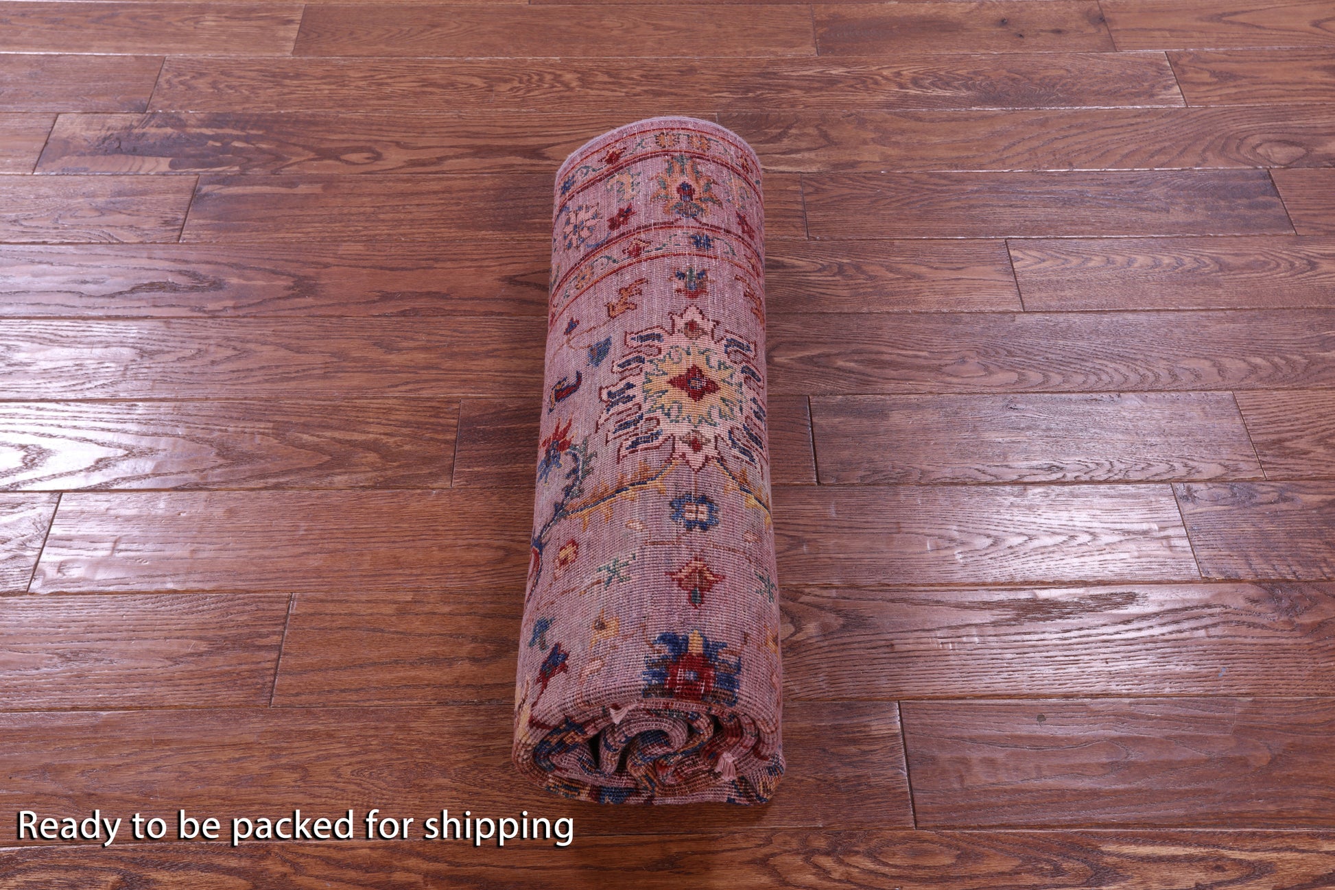 Pink Full Pile Overdyed Tabriz Handmade Wool Rug - 4' 11" X 6' 11" - Golden Nile