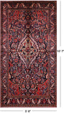 Handmade New Authentic Persian Nahavand Rug - 5' 8" X 10' 7" - Golden Nile