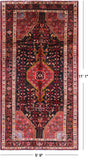Authentic Nahavand Area Rug - 5' 9" X 11' 1" - Golden Nile