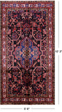 New Authentic Persian Nahavand Area Rug - 5' 6" X 10' 3" - Golden Nile