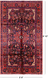 Authentic Persian Nahavand Hand Knotted Rug - 5' 6" X 9' 10" - Golden Nile