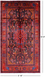 New Authentic Persian Nahavand Hand Knotted Rug - 5' 10" X 10' 0" - Golden Nile