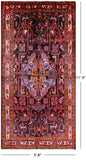 Black New Authentic Persian Nahavand Rug - 5' 8" X 11' 3" - Golden Nile