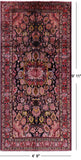 New Authentic Persian Nahavand Hand Knotted Wool Rug - 4' 9" X 9' 11" - Golden Nile