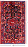 Black New Authentic Persian Nahavand Rug - 5' 4" X 9' 3" - Golden Nile