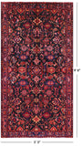 Black New Authentic Persian Nahavand Rug - 5' 3" X 9' 6" - Golden Nile