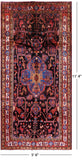 Black New Authentic Persian Nahavand Rug - 5' 6" X 11' 4" - Golden Nile