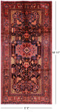 New Persian Nahavand Hnad Knotted Rug - 5' 5" X 10' 11" - Golden Nile