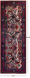 New Persian Hamadan Hand Knotted Runner Rug - 3' 5" X 9' 9" - Golden Nile