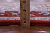 Ivory Signed Authentic Persian Isfahan Hand Knotted Wool & Silk Rug - 4' 11" X 7' 8" - Golden Nile