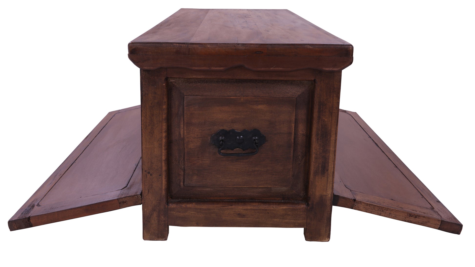 Reclaimed Wood Trunk Hand-carved Design - Golden Nile