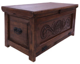 Reclaimed Wood Trunk Hand-carved Design - Golden Nile