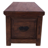 Reclaimed Wood Trunk Hand-carved Design - Golden Nile