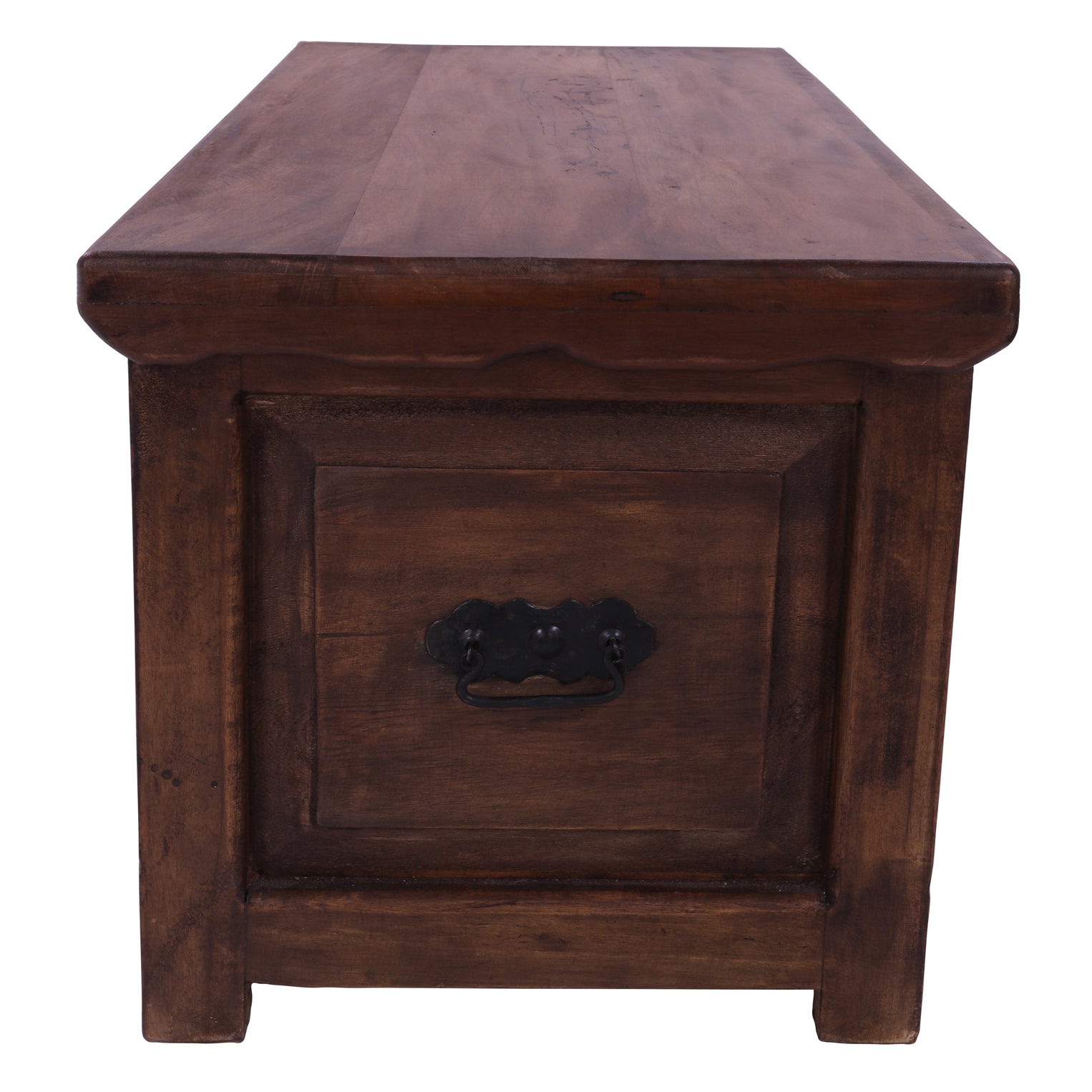 Reclaimed Wood Trunk Hand-carved Design - Golden Nile