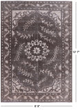 Persian Overdyed Hand-Knotted Wool Rug - 8' 9" X 12' 7" - Golden Nile