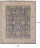 Peshawar Handmade Rug - 8' 4" X 9' 10" - Golden Nile