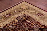Persian Ziegler Hand Knotted Wool Rug 12' 2" X 14' 8" - Golden Nile