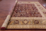 Persian Ziegler Hand Knotted Wool Rug 12' 2" X 14' 8" - Golden Nile