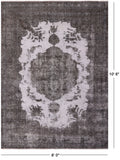 Persian Overdyed Handmade Wool Rug - 8' 0" X 10' 6" - Golden Nile