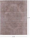 Persian Vintage White Wash Handmade Wool Rug - 9' 10" X 12' 7" - Golden Nile