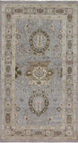 3 x 5 Hand Knotted Oriental Peshawar Rug - Golden Nile