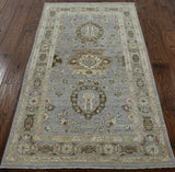 3 x 5 Hand Knotted Oriental Peshawar Rug - Golden Nile