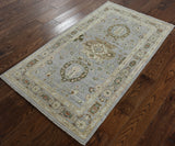 3 x 5 Hand Knotted Oriental Peshawar Rug - Golden Nile