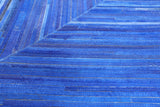 Cowhide Hand Stitched Patchwork Rug - 5' 10" X 8' 8" - Golden Nile