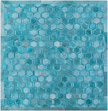 Square Natural Cowhide Hand Stitched Patchwork Rug - 9' 0" X 9' 0" - Golden Nile