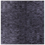 Black Square Natural Cowhide Hand Stitched Patchwork Rug - 9' 0" X 9' 0" - Golden Nile