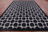 Black Natural Cowhide Hand Stitched Patchwork Rug - 10' 0" X 14' 0" - Golden Nile