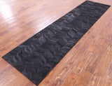 Natural Cowhide Hand Stitched Patchwork Runner Rug - 2' 6" X 10' - Golden Nile