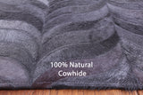Natural Cowhide Hand Stitched Patchwork Runner Rug - 2' 6" X 10' - Golden Nile