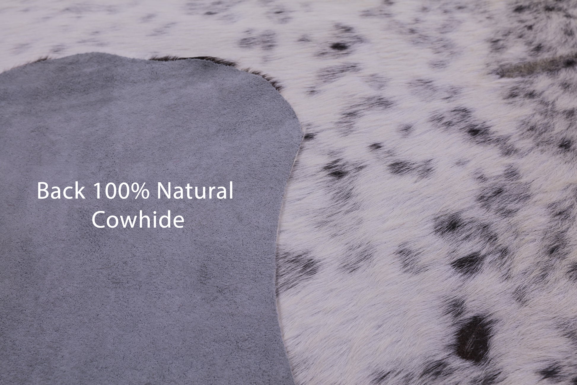 Natural Hair-On Cowhide Rug - 7' 0" X 6' 6" - Golden Nile