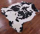 Natural Hair-On Cowhide Rug - 7' 3" X 6' 4" - Golden Nile