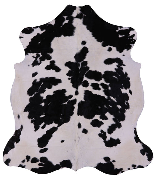 Natural Hair-On Cowhide Rug - 7' 3" X 6' 4" - Golden Nile