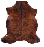 Natural Hair-On Cowhide Rug - 7' 3" X 6' 6" - Golden Nile