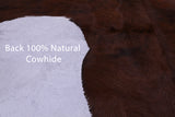 Natural Hair-On Cowhide Rug - 6' 7" X 5' 9" - Golden Nile
