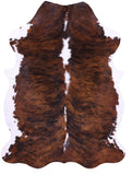 Natural Hair-On Cowhide Rug - 7' 3" X 5' 5" - Golden Nile